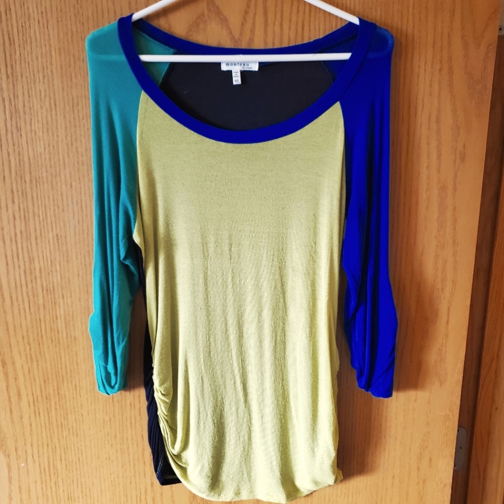 Raglan shirt-bright colors!